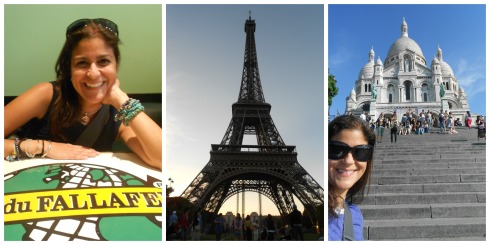 Paris Trip Collage